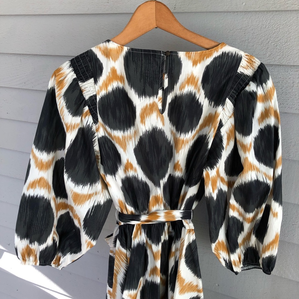 Maeve Mini Dress Pouff Poplin Polka Dot Destin US XS - Picture 9 of 11